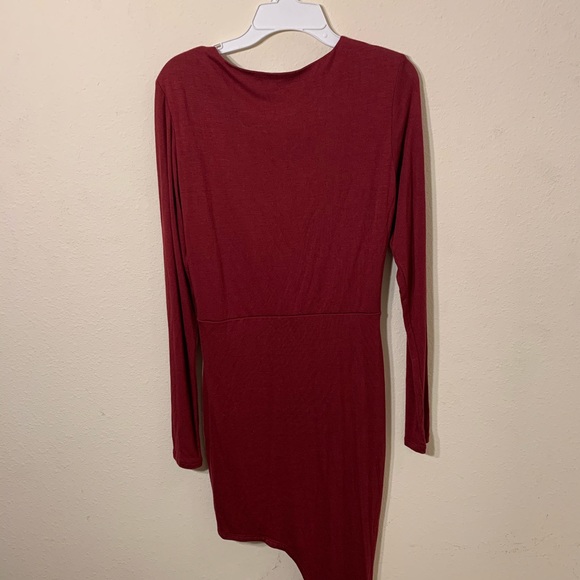 Red High/Low Dress - Picture 3 of 3